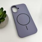 Чохол для смартфона Cosmic Silicone Case Magnetic for Apple iPhone 16 50,Lavender Grey