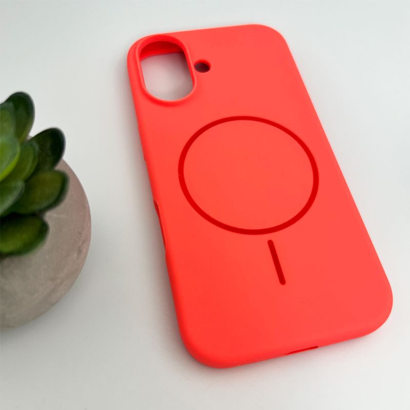 Чохол для смартфона Cosmic Silicone Case Magnetic for Apple iPhone 16 29,Peach