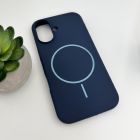 Чохол для смартфона Cosmic Silicone Case Magnetic for Apple iPhone 16 8,Dark Blue