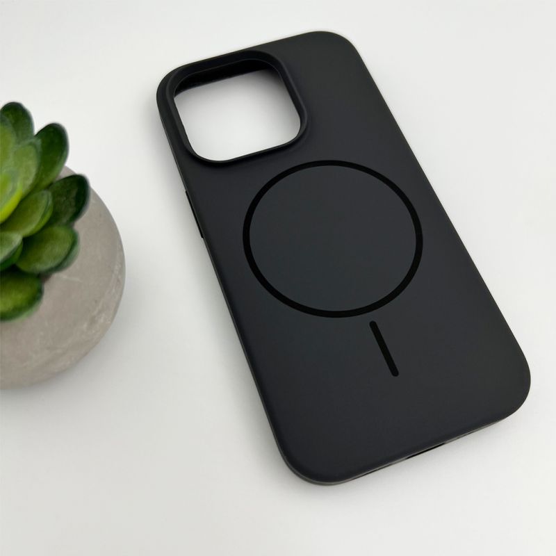 Чохол для смартфона Cosmic Silicone Case Magnetic for Apple iPhone 16 Pro Max 15,Dark Grey