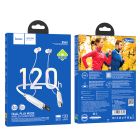 Бездротові спортивні навушники HOCO ES62 Pretty neck-hang BT earphones Grey