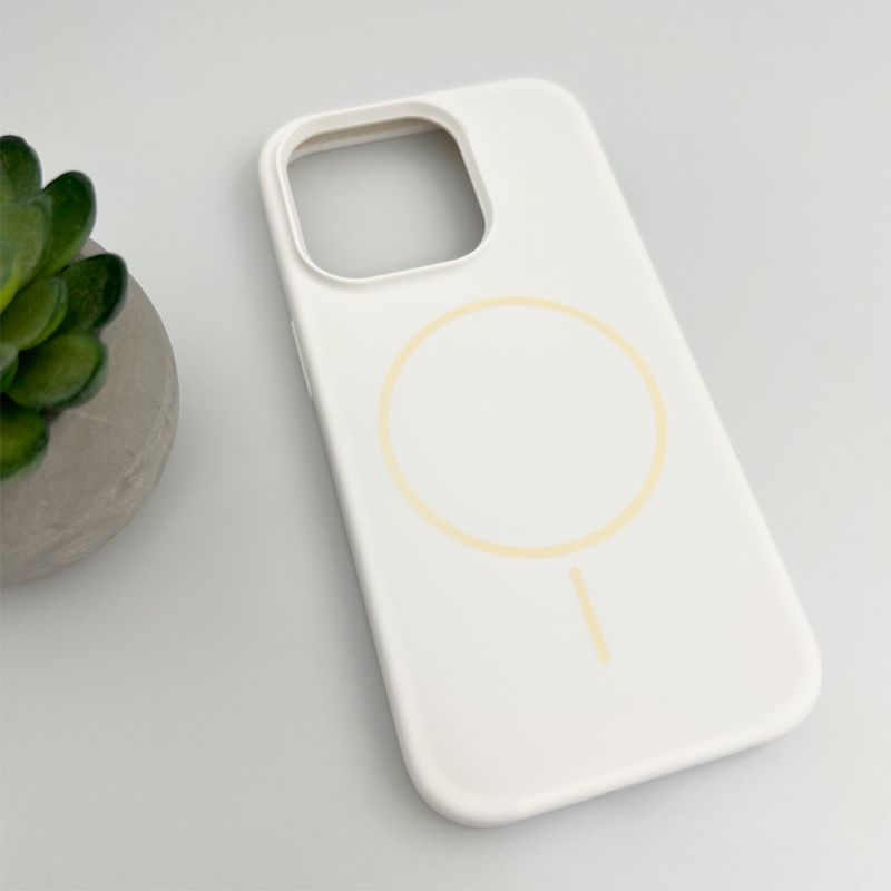 Чохол для смартфона Cosmic Silicone Case Magnetic for Apple iPhone 16 Pro Max 9,White