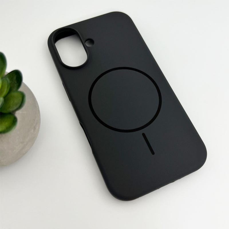 Чохол для смартфона Cosmic Silicone Case Magnetic for Apple iPhone 17 15,Dark Grey