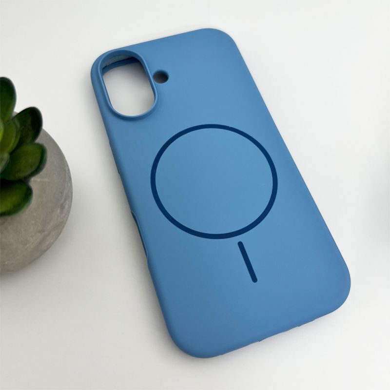 Чохол для смартфона Cosmic Silicone Case Magnetic for Apple iPhone 17 24,Azure