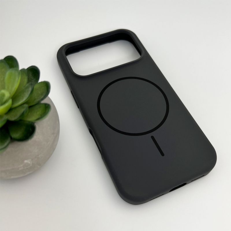Чохол для смартфона Cosmic Silicone Case Magnetic for Apple iPhone 17 Pro 15,Dark Grey