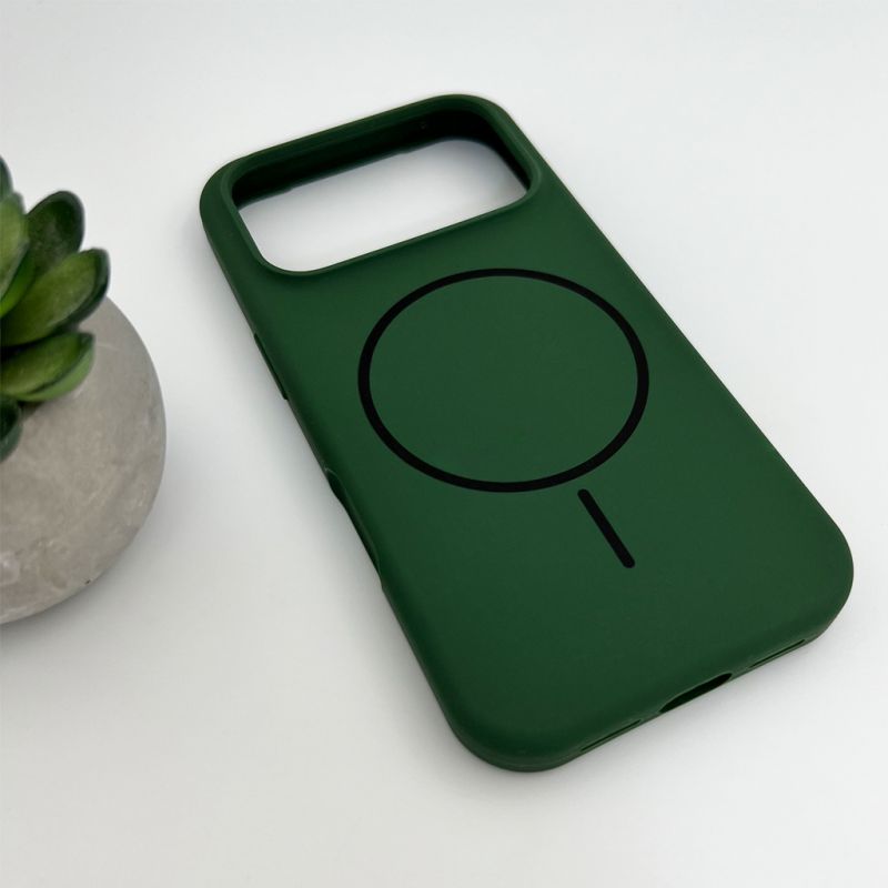 Чохол для смартфона Cosmic Silicone Case Magnetic for Apple iPhone 17 Pro Max 54,Atrovirens