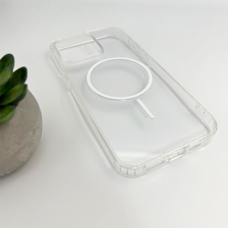 Чохол Cosmic Acrylic Thin Magnetic for Apple iPhone 14 White