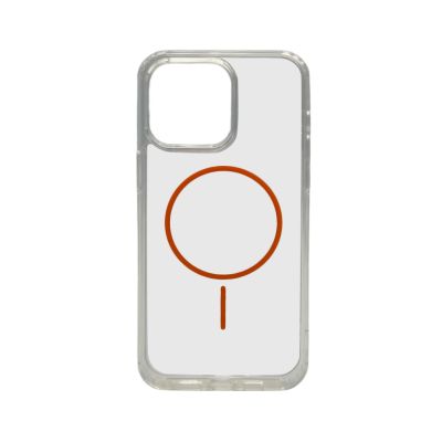 Чохол Cosmic Acrylic Thin Magnetic for Apple iPhone 15 Pro Orange