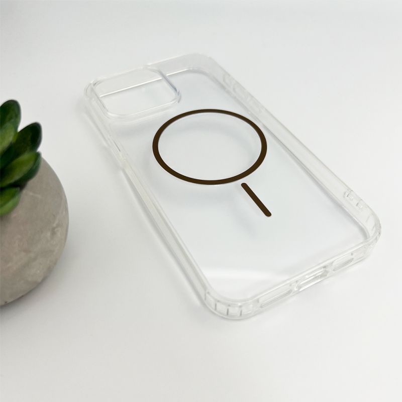 Чохол Cosmic Acrylic Thin Magnetic for Apple iPhone 16 Pro Max Gold