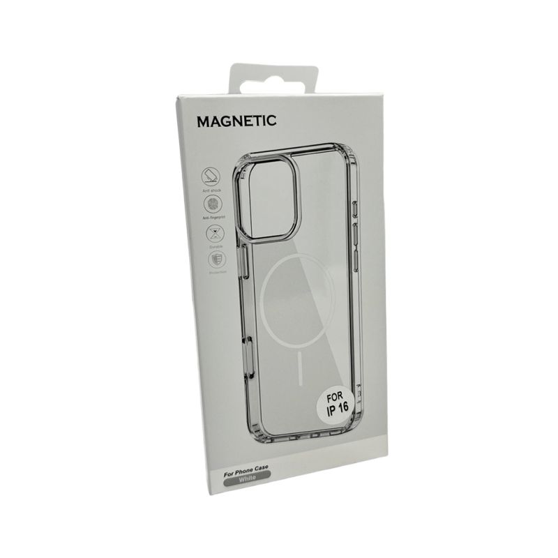 Чохол Cosmic Acrylic Thin Magnetic for Apple iPhone 16 White