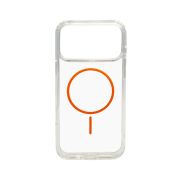 Чохол Cosmic Acrylic Thin Magnetic for Apple iPhone 17 Pro Max Orange