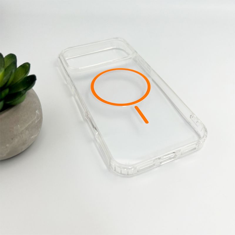 Чохол Cosmic Acrylic Thin Magnetic for Apple iPhone 17 Pro Max Orange