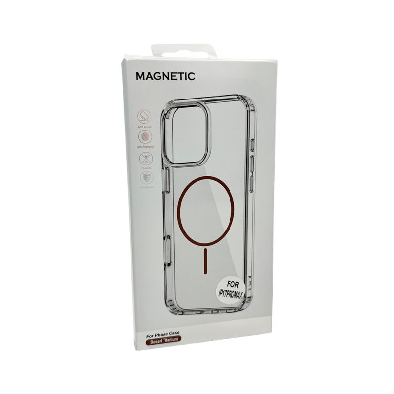 Чохол Cosmic Acrylic Thin Magnetic for Apple iPhone 17 Pro Gold