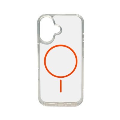 Чохол Cosmic Acrylic Thin Magnetic for Apple iPhone 17 Orange
