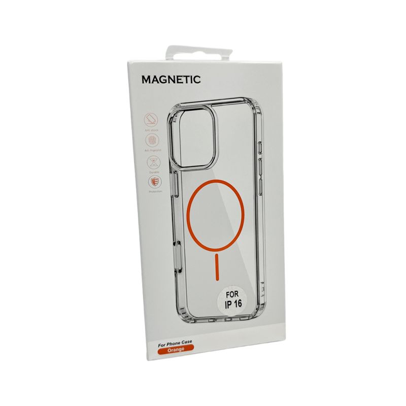 Чохол Cosmic Acrylic Thin Magnetic for Apple iPhone 17 Orange