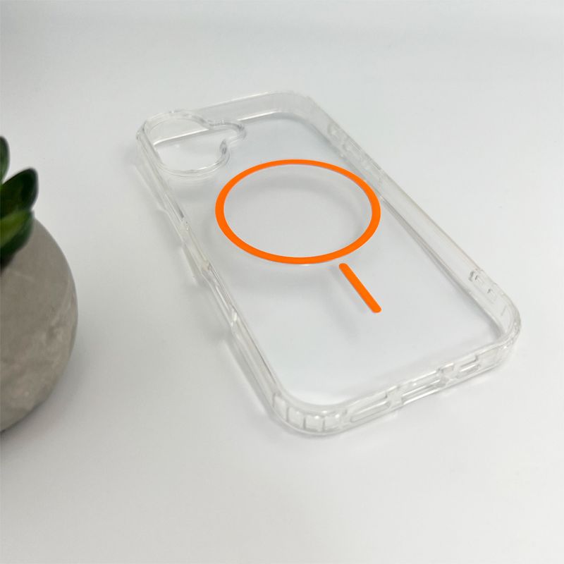 Чохол Cosmic Acrylic Thin Magnetic for Apple iPhone 17 Orange