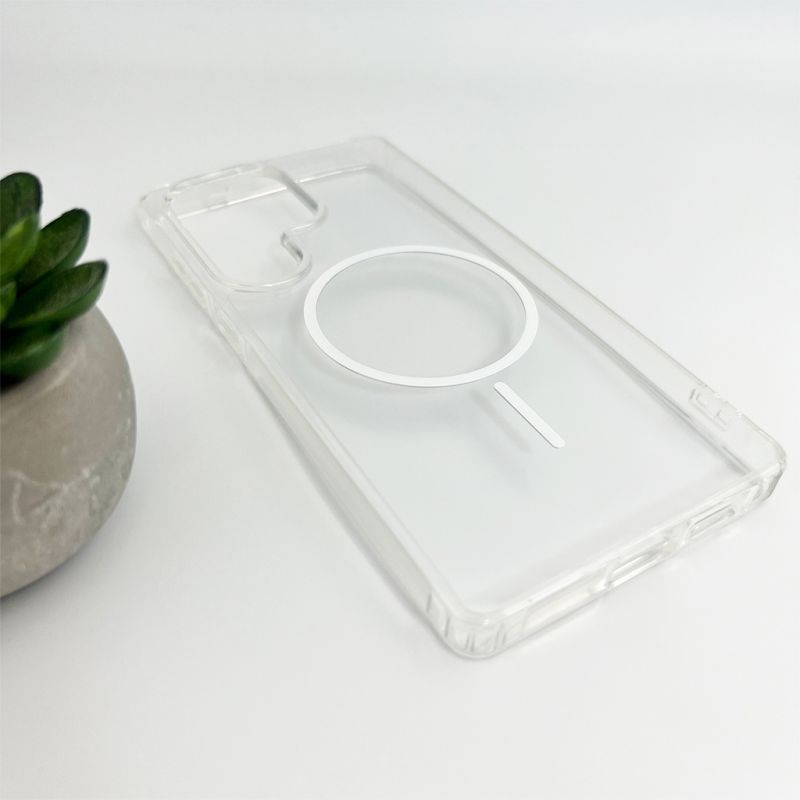 Чохол Cosmic Acrylic Thin Magnetic for Samsung Galaxy S25 Ultra White