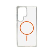 Чохол Cosmic Acrylic Thin Magnetic for Samsung Galaxy S25 Ultra Orange