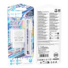 Мережевий зарядний пристрій HOCO C109A(PD20W+QC3.0) Fighter PD20W+QC3.0 charger set(C to iP) White