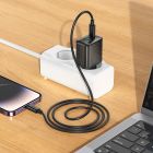Мережевий зарядний пристрій HOCO CS25A Rico PD20W+QC3.0 charger Black