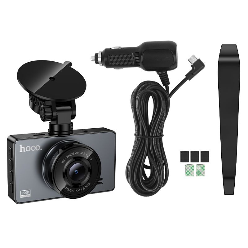 Відеореєстратор HOCO DV14 3-inch screen display driving recorder(720P)