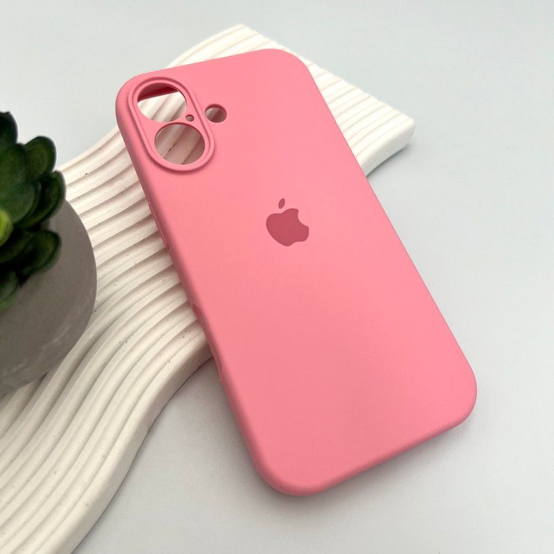 Чохол для смартфона Silicone Full Case AA Camera Protect for Apple iPhone 17 6,Light Pink