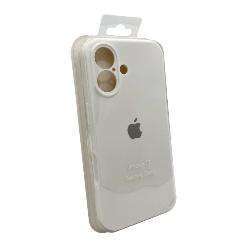 Чохол для смартфона Silicone Full Case AA Camera Protect for Apple iPhone 17 8,White
