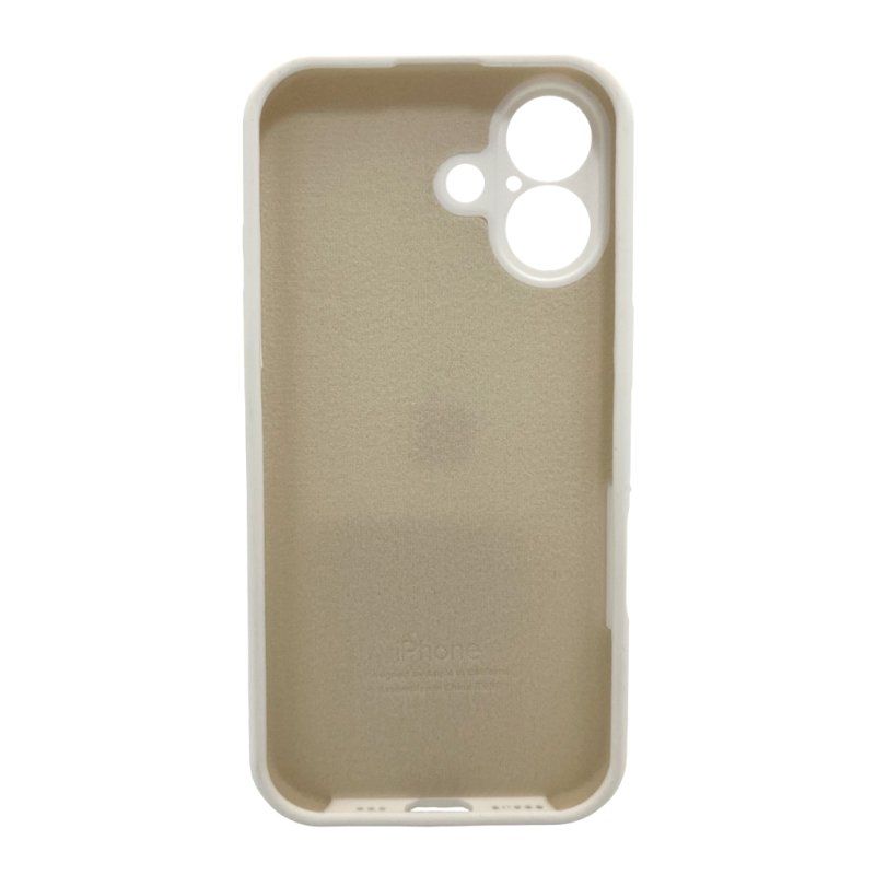 Чохол для смартфона Silicone Full Case AA Camera Protect for Apple iPhone 17 8,White