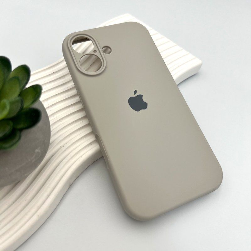 Чохол для смартфона Silicone Full Case AA Camera Protect for Apple iPhone 17 9,Antique White