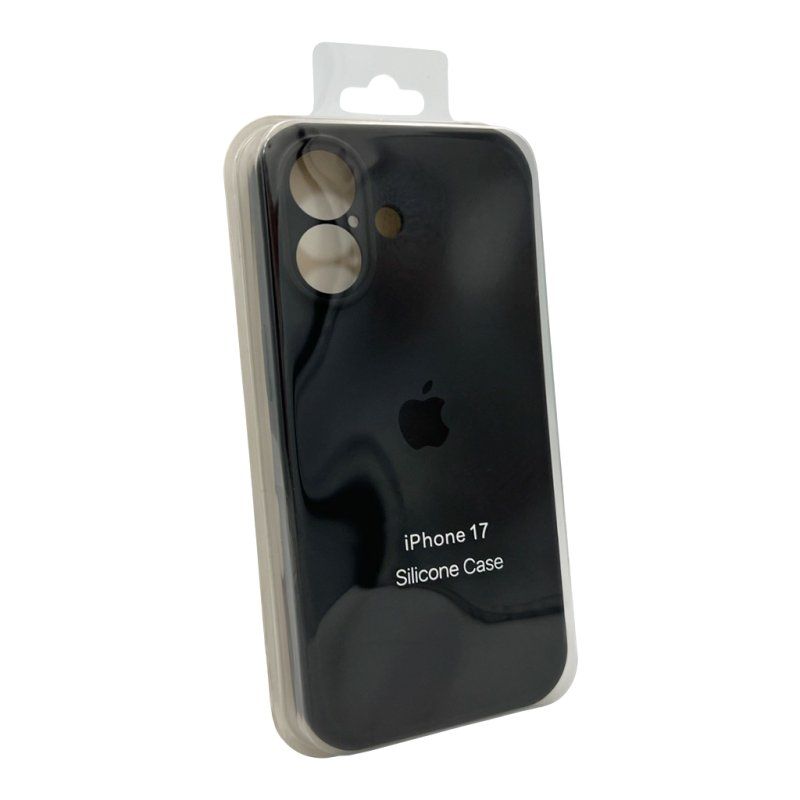 Чохол для смартфона Silicone Full Case AA Camera Protect for Apple iPhone 17 12,Darl Grey