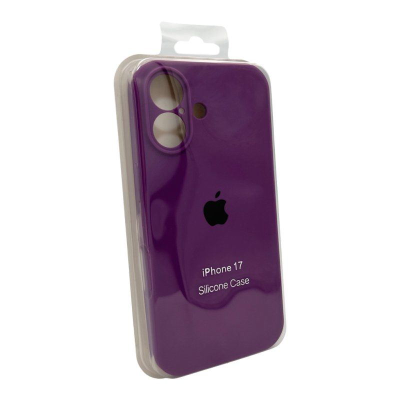Чохол для смартфона Silicone Full Case AA Camera Protect for Apple iPhone 17 19,Purple