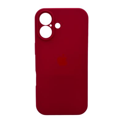 Чохол для смартфона Silicone Full Case AA Camera Protect for Apple iPhone 17 21,Rose Red