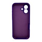 Чохол для смартфона Silicone Full Case AA Camera Protect for Apple iPhone 17 22,Dark Purple