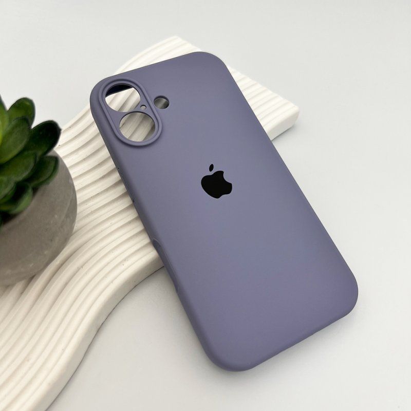 Чохол для смартфона Silicone Full Case AA Camera Protect for Apple iPhone 17 28,Lavender Grey