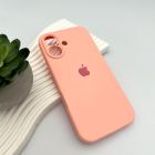 Чохол для смартфона Silicone Full Case AA Camera Protect for Apple iPhone 17 37,Grapefruit
