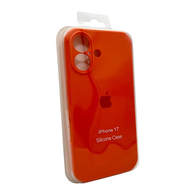 Чохол для смартфона Silicone Full Case AA Camera Protect for Apple iPhone 17 52,Orange