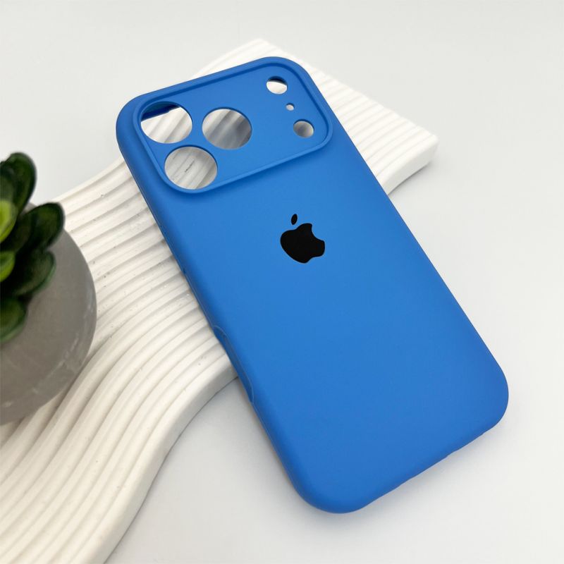 Чохол для смартфона Silicone Full Case AA Camera Protect for Apple iPhone 17 Pro 3,Royal Blue