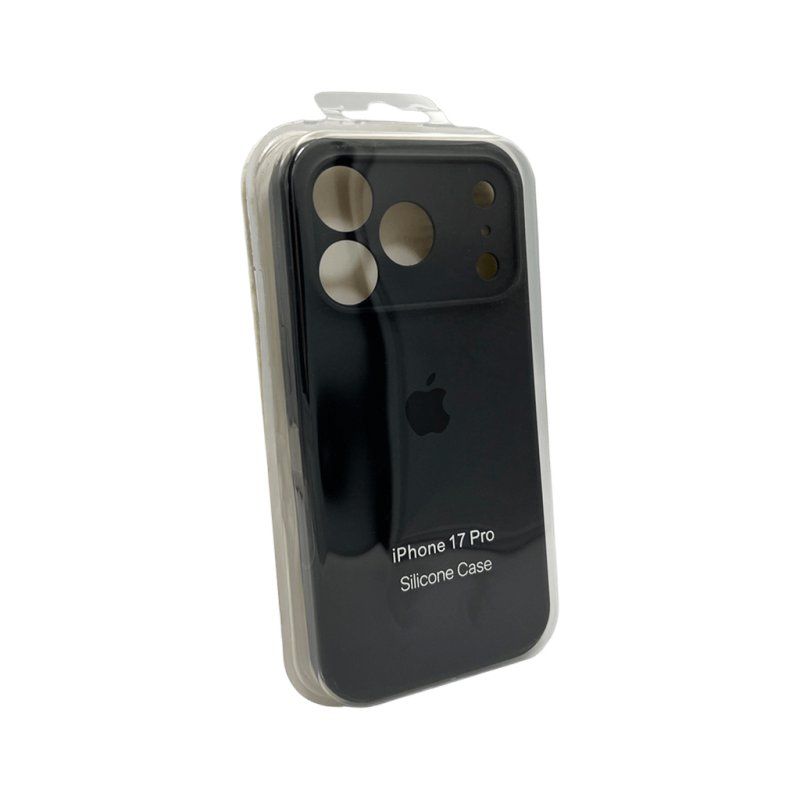 Чохол для смартфона Silicone Full Case AA Camera Protect for Apple iPhone 17 Pro 12,Darl Grey