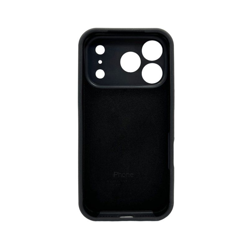 Чохол для смартфона Silicone Full Case AA Camera Protect for Apple iPhone 17 Pro 12,Darl Grey