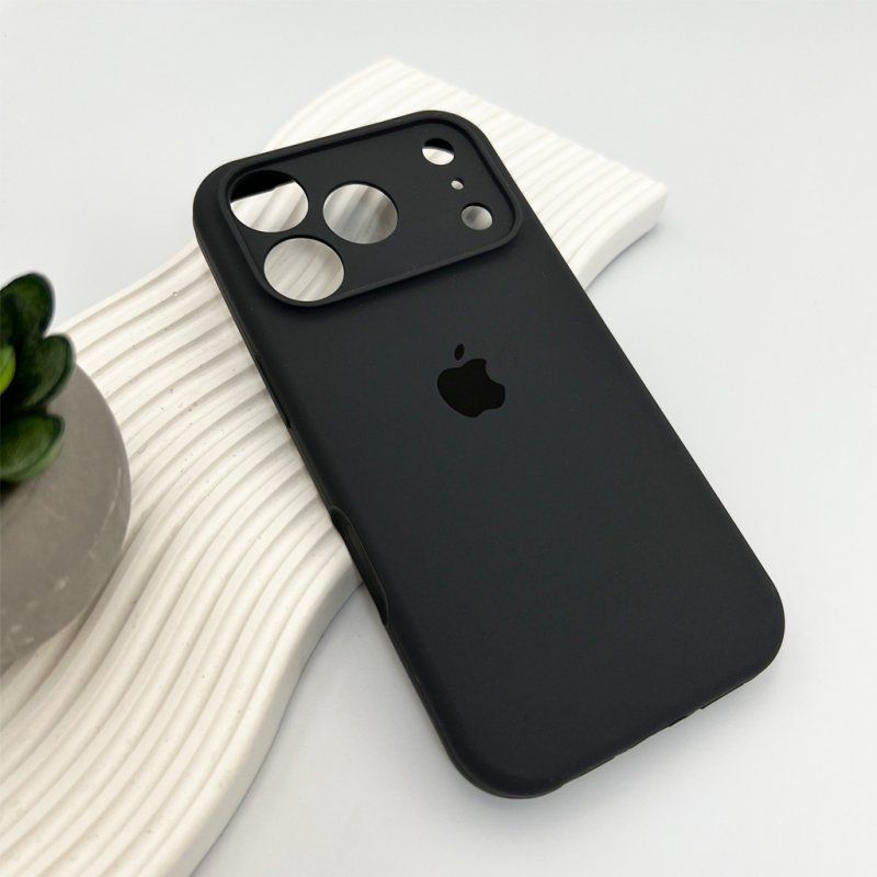 Чохол для смартфона Silicone Full Case AA Camera Protect for Apple iPhone 17 Pro 12,Darl Grey