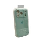 Чохол для смартфона Silicone Full Case AA Camera Protect for Apple iPhone 17 Pro 13,Turquoise
