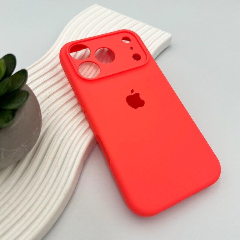 Чохол для смартфона Silicone Full Case AA Camera Protect for Apple iPhone 17 Pro 18,Peach