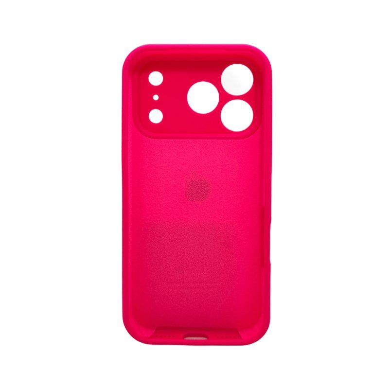 Чохол для смартфона Silicone Full Case AA Camera Protect for Apple iPhone 17 Pro 23,Shyny Pink