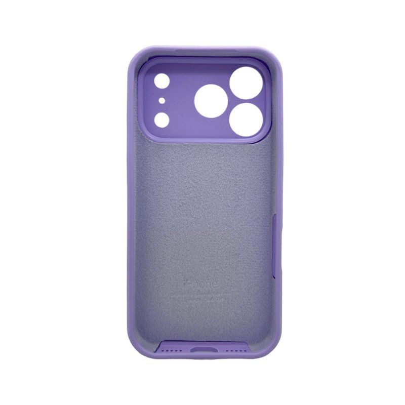 Чохол для смартфона Silicone Full Case AA Camera Protect for Apple iPhone 17 Pro 26,Elegant Purple