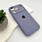 Чохол для смартфона Silicone Full Case AA Camera Protect for Apple iPhone 17 Pro 28,Lavender Grey