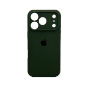 Чохол для смартфона Silicone Full Case AA Camera Protect for Apple iPhone 17 Pro 31,Dark Green