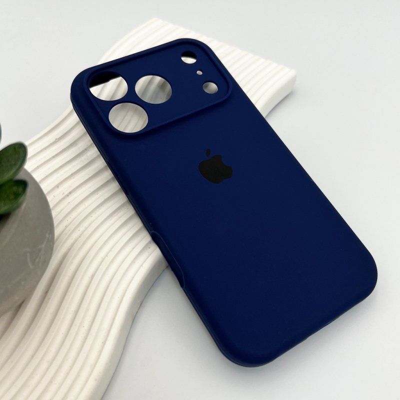 Чохол для смартфона Silicone Full Case AA Camera Protect for Apple iPhone 17 Pro 39,Navy Blue