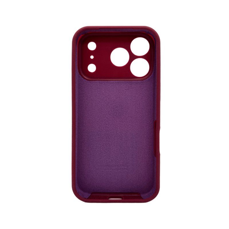 Чохол для смартфона Silicone Full Case AA Camera Protect for Apple iPhone 17 Pro 47,Plum