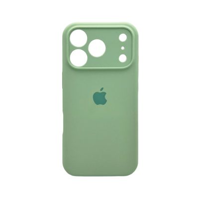 Чохол для смартфона Silicone Full Case AA Camera Protect for Apple iPhone 17 Pro 51,Avokado Green