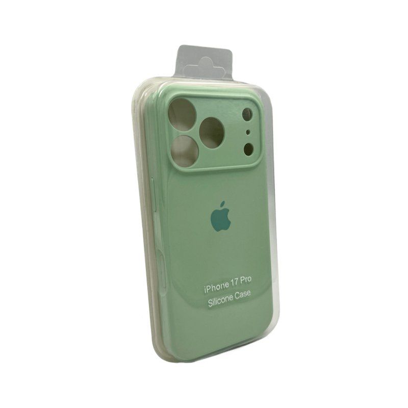 Чохол для смартфона Silicone Full Case AA Camera Protect for Apple iPhone 17 Pro 51,Avokado Green
